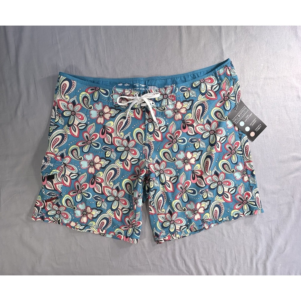 Maui Rippers Board Shorts Women's Size 16‎ New Hawaii Surf Swim